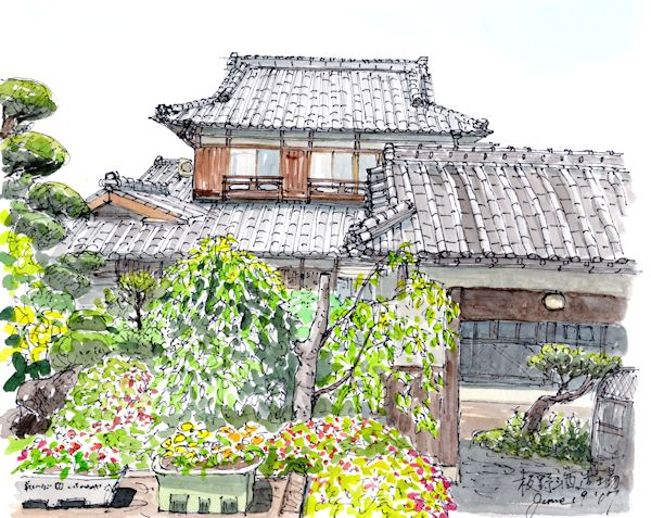 きびの吟風の酒蔵である板野酒造場(岡山)