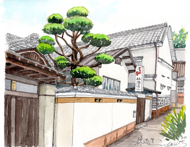三谷春の酒蔵である林酒造株式会社(広島)