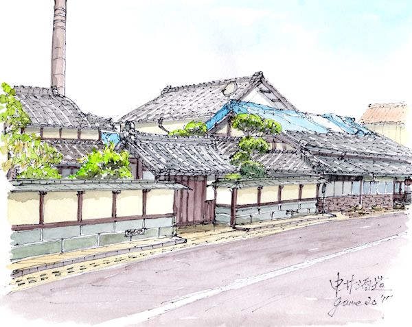八潮の酒蔵である中井酒造(鳥取)
