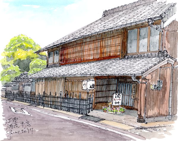 琴浦の酒蔵である江原酒造本店(鳥取)