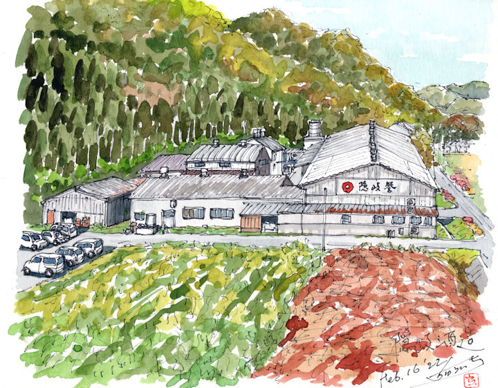 隠岐誉の酒蔵である隠岐酒造(島根)