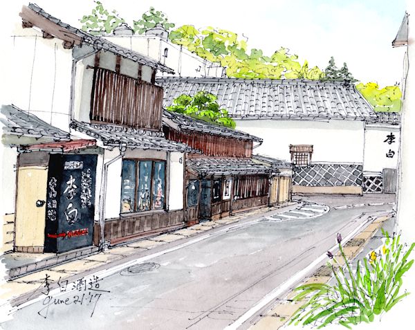李白の酒蔵である李白酒造(島根)