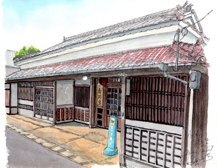 青海島の酒蔵である小崎酒造(山口)