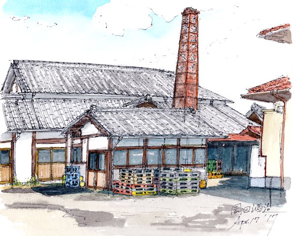 国粋の酒蔵である岡田酒造(香川)