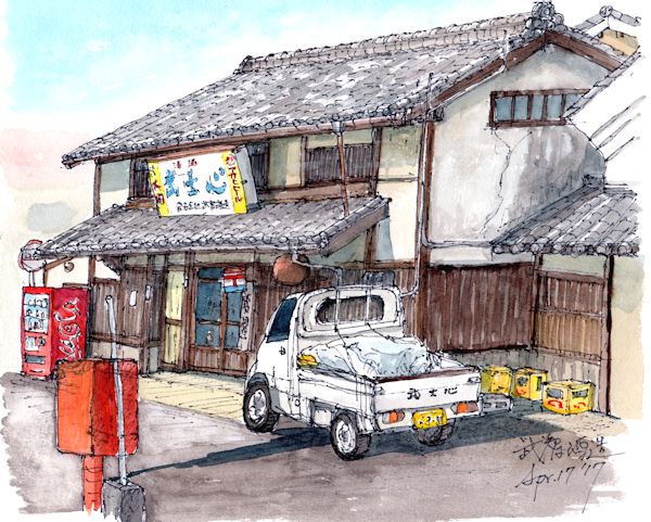 武士心の酒蔵である武智酒店(愛媛)