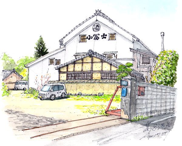 小富士の酒蔵である島田酒造(愛媛)
