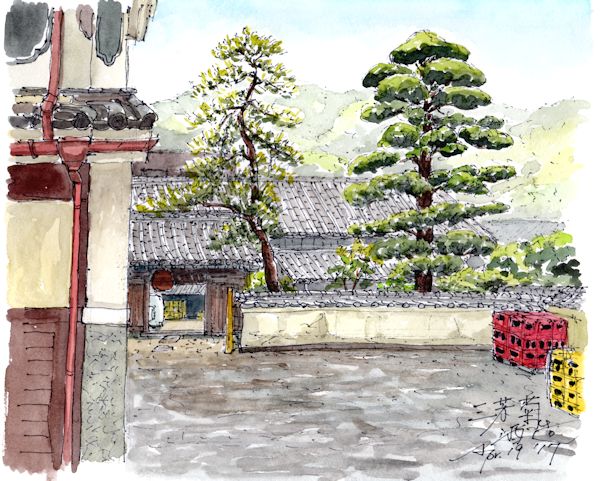 三芳菊の酒蔵である三芳菊酒造(徳島)