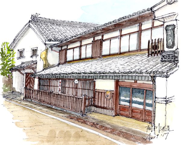齢の友の酒蔵である阿川酒造(徳島)