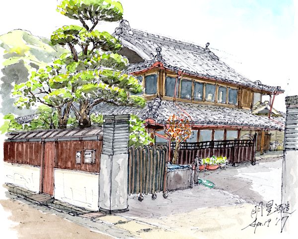 白妙の酒蔵である名西酒造(徳島)