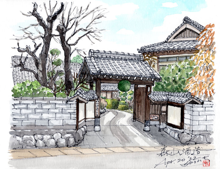 月の桂の酒蔵である森山酒造(福岡)