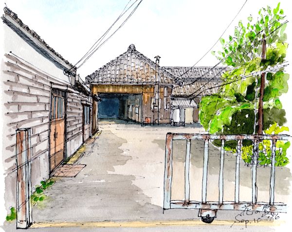花の露の酒蔵である花の露(福岡)