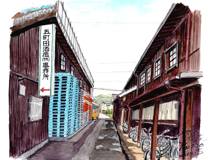 日本一の酒蔵である五町田酒造(佐賀)