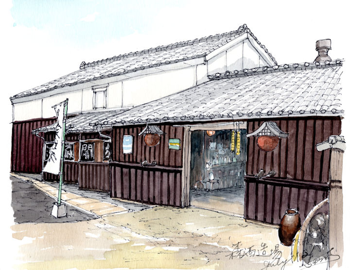 飛鸞の酒蔵である森酒造場(長崎)