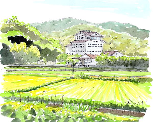 杵の川の酒蔵である杵の川酒造(長崎)