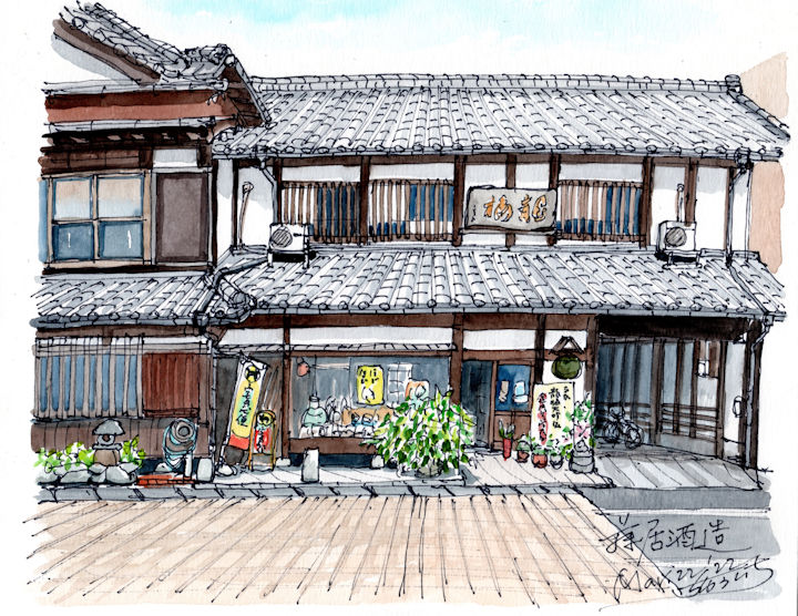 龍梅の酒蔵である藤居酒造(大分)