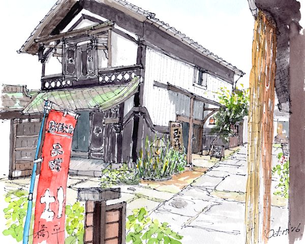 玉乃緒の酒蔵である橋平酒造店(宮城)