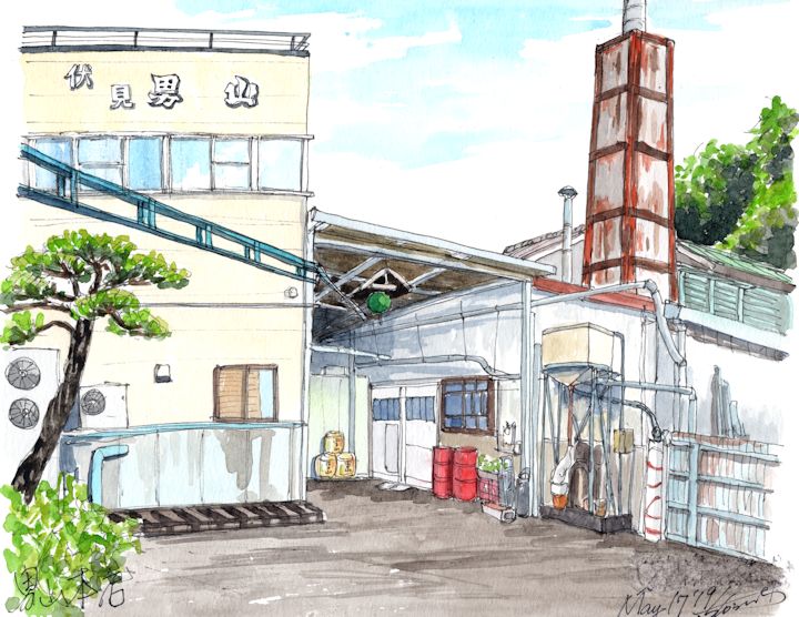 美禄の酒蔵である男山本店(宮城)