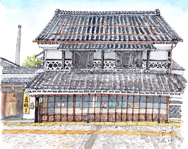 田林の酒蔵である田中酒造店(宮城)