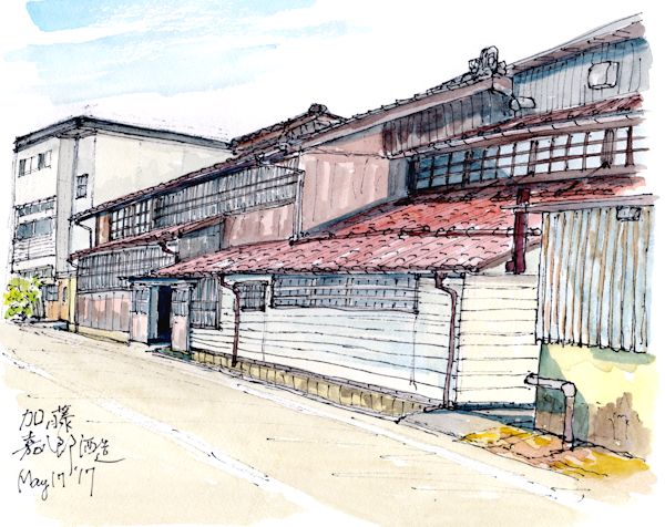 大山の酒蔵である加藤嘉八郎酒造(山形)