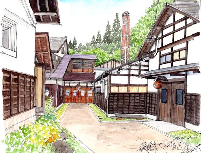 羽陽錦爛の酒蔵である後藤康太郎酒造店(山形)