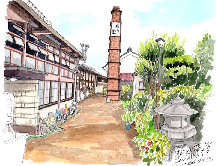 あら玉の酒蔵である和田酒造(山形)