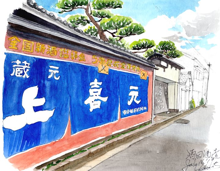 上喜元の酒蔵である酒田酒造(山形)