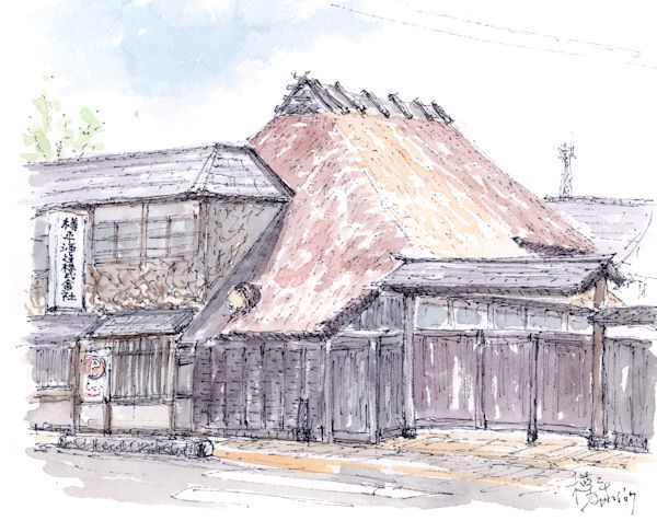 住吉の酒蔵である樽平酒造(山形)