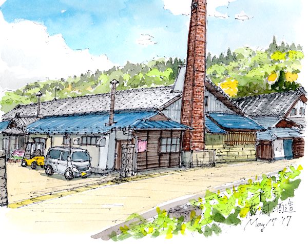 杉勇の酒蔵である杉勇蕨岡酒造場(山形)
