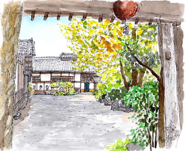 又兵衛の酒蔵である四家酒造店(福島)