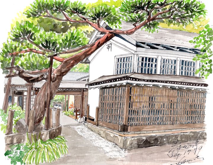 黒松寿山の酒蔵である寿々乃井酒造店(福島)