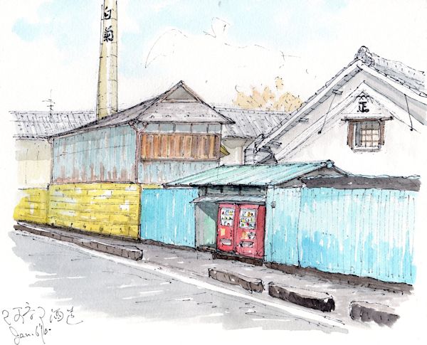 千代乃白菊の酒蔵である阿部酒造店(栃木)