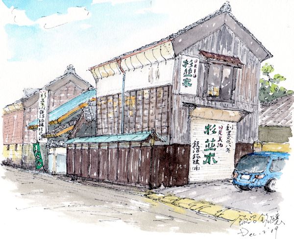 姿の酒蔵である飯沼銘醸(栃木)