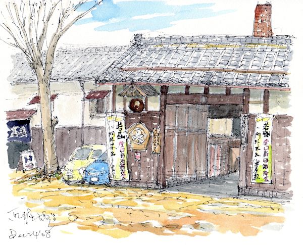 西掘の酒蔵である西堀酒造(栃木)