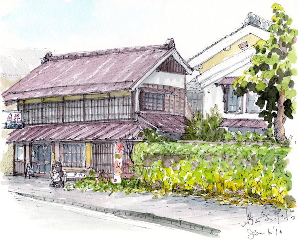 島崎雲圃の酒蔵である島崎泉治商店(栃木)