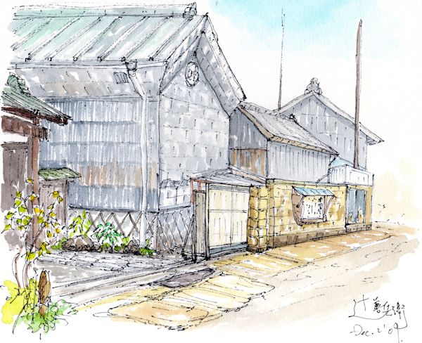 桜川の酒蔵である辻善兵衛商店(栃木)