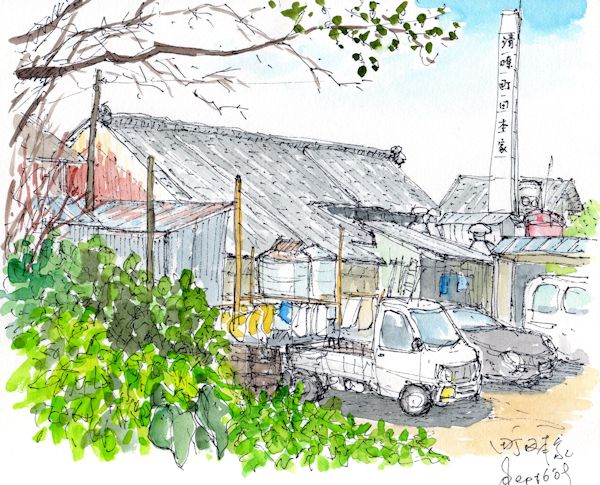 町田酒造の酒蔵である町田酒造店(群馬)