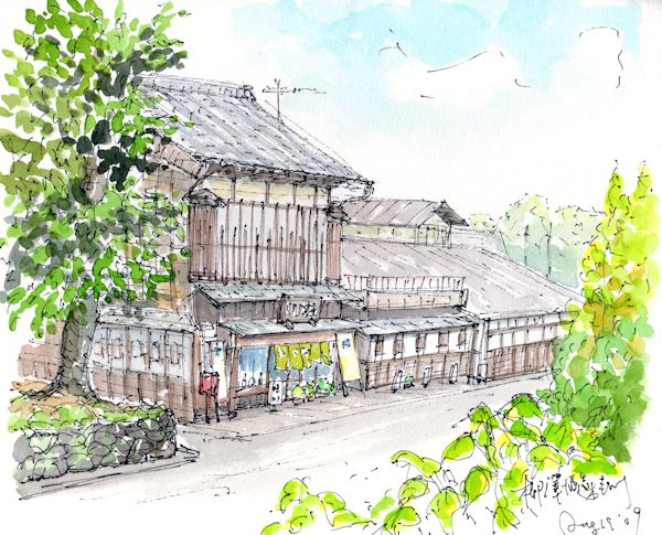 桂川の酒蔵である柳澤酒造(群馬)