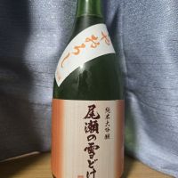 尾瀬の雪どけ