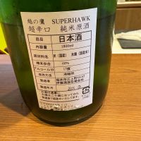 越の鷹のレビュー by_たけ