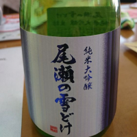 尾瀬の雪どけ